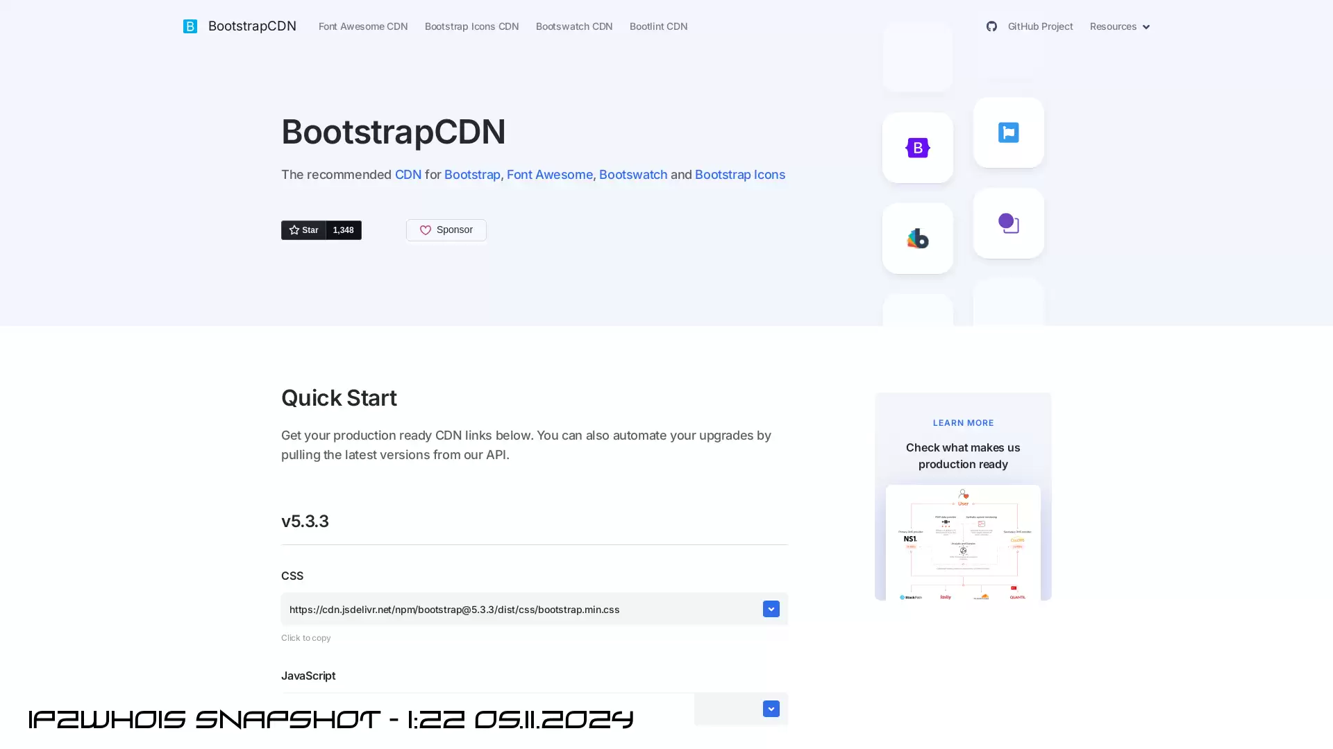 maxcdn.bootstrapcdn.com - snapshot