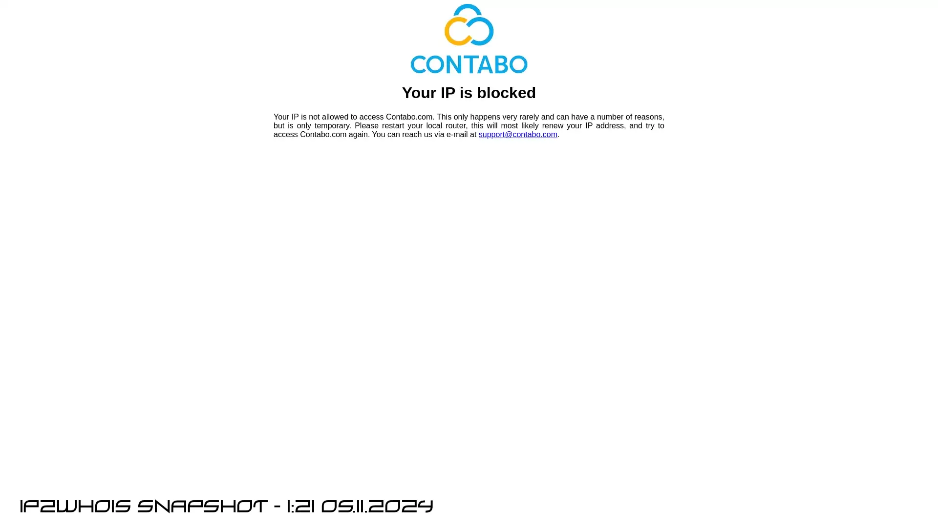 contabo.com - snapshot