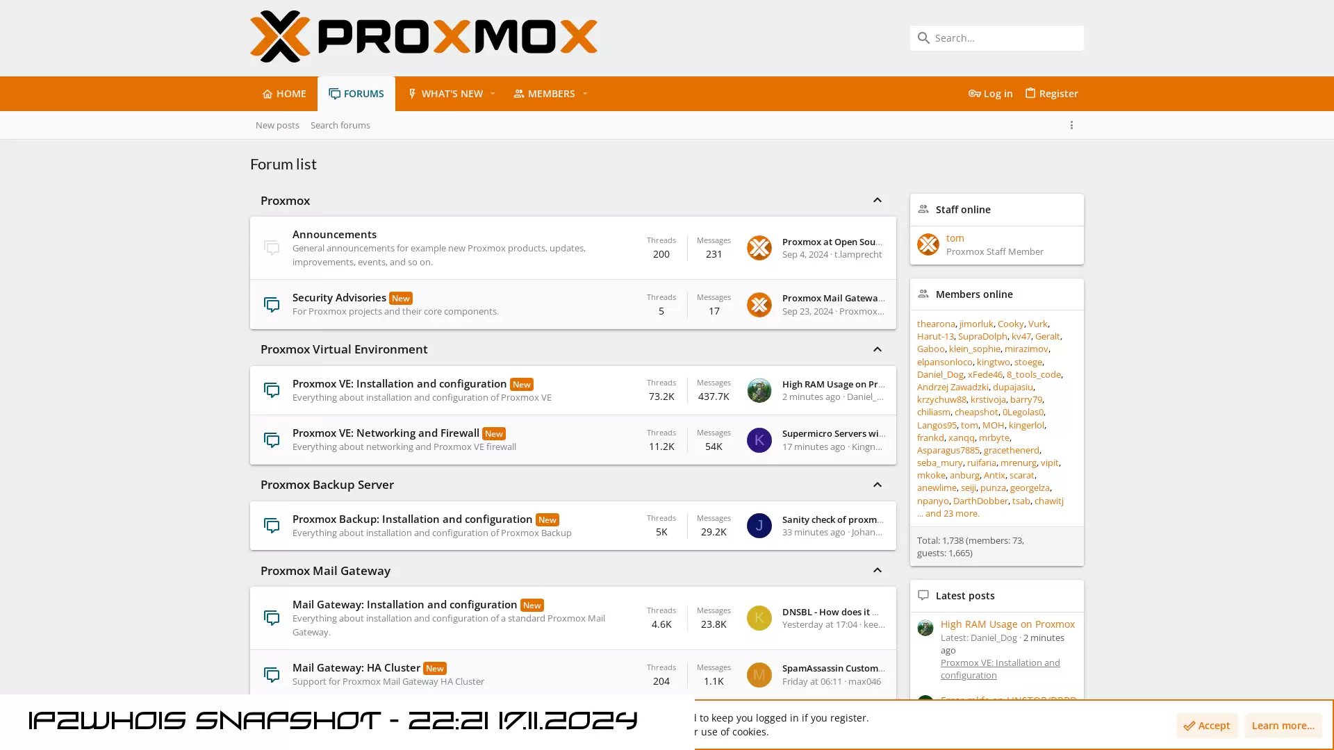 forum.proxmox.com - snapshot