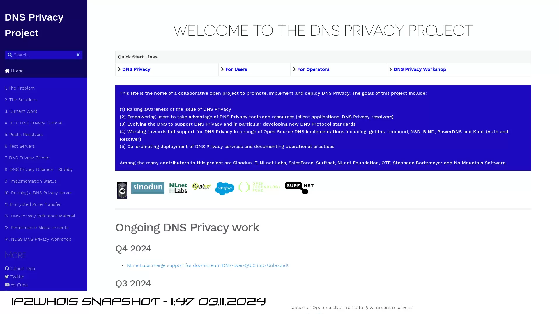 dnsprivacy.org - snapshot