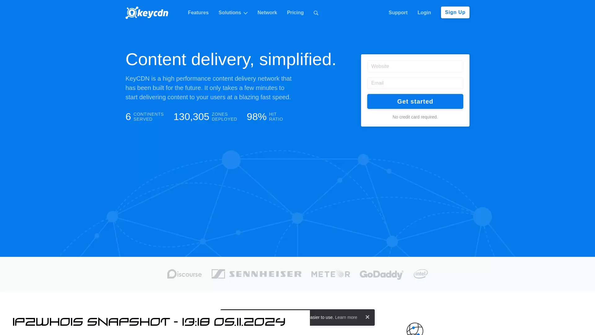 www.keycdn.com - snapshot