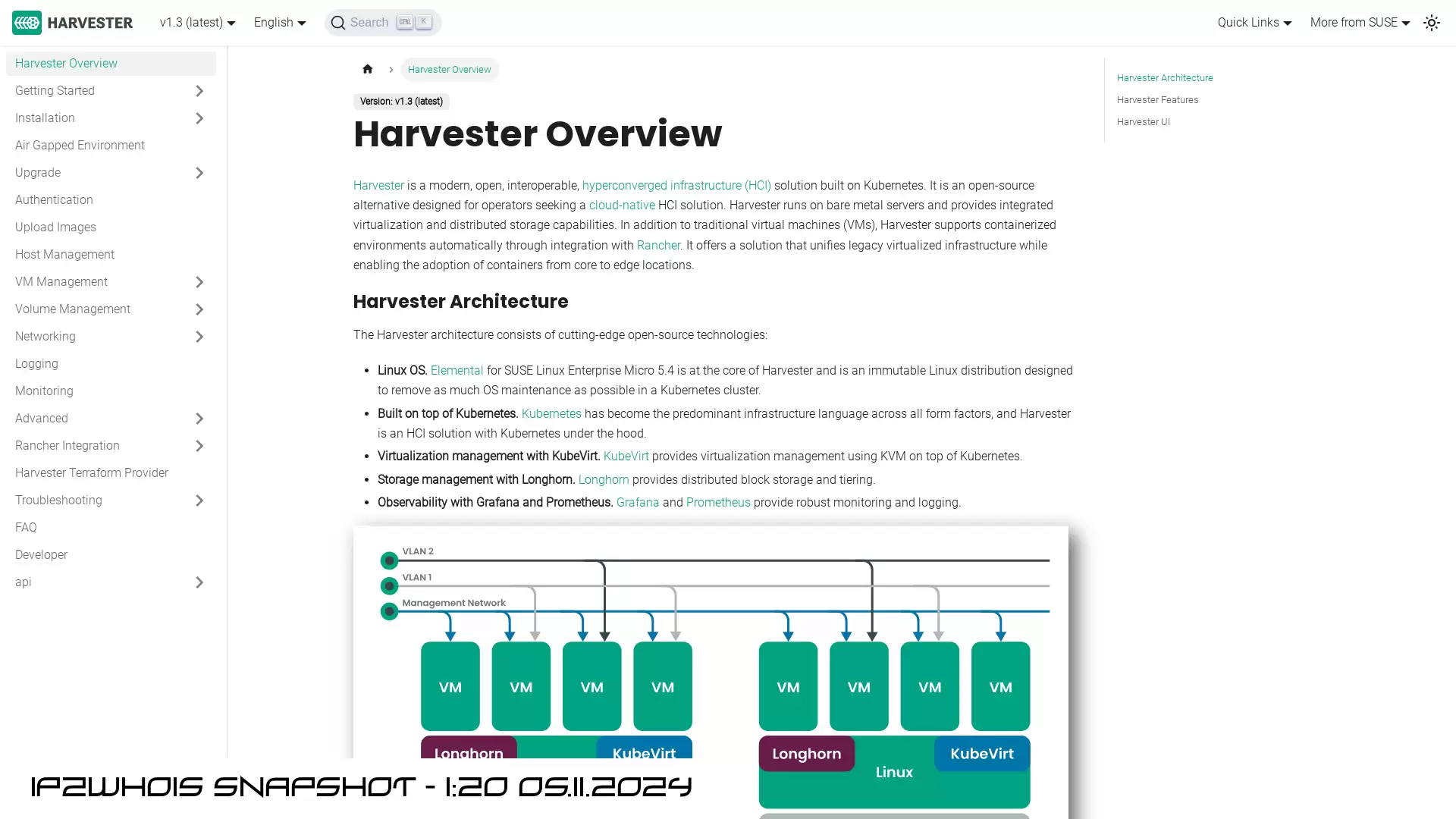 docs.harvesterhci.io - snapshot