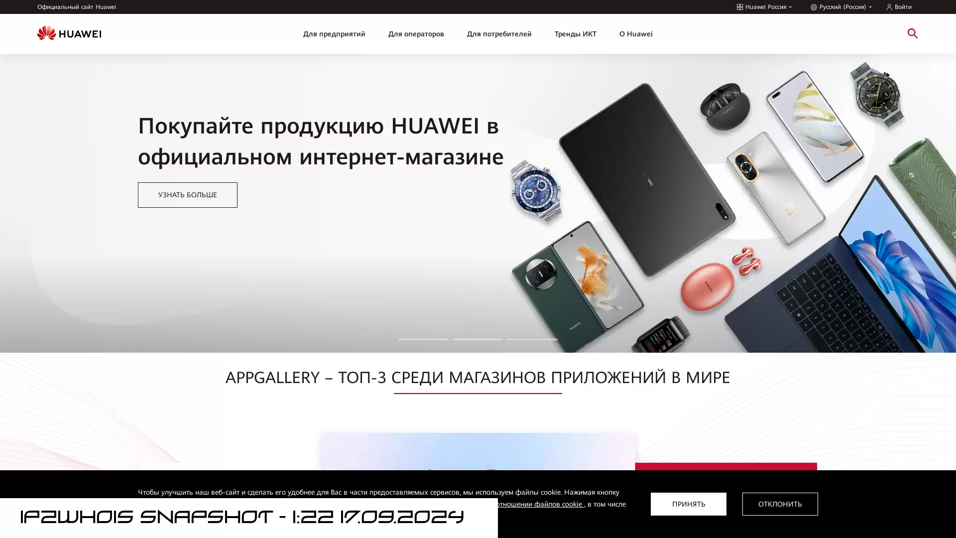 www.huawei.ru - snapshot