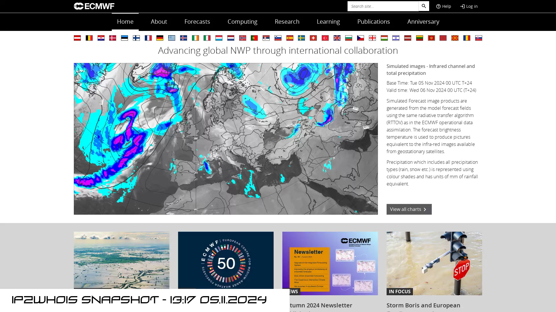 www.ecmwf.int - snapshot