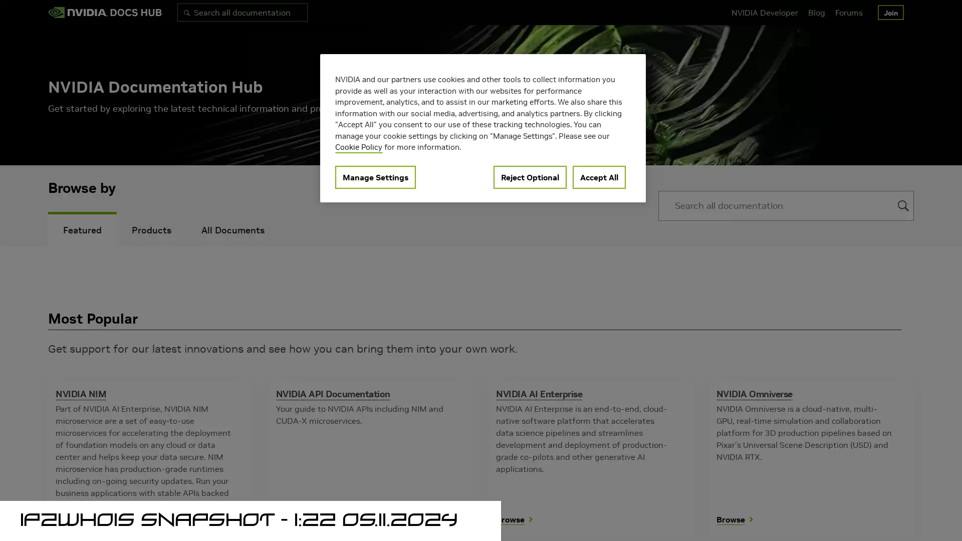 docs.nvidia.com - snapshot