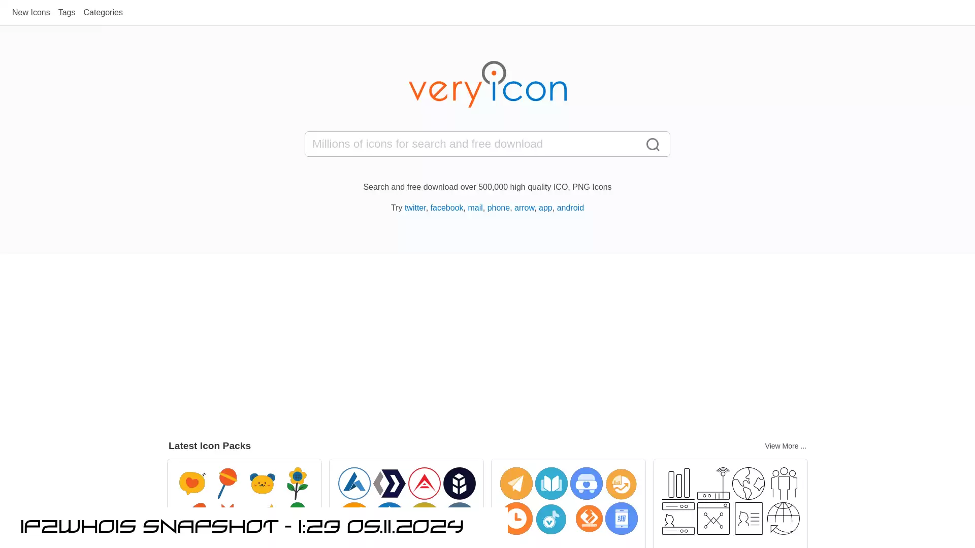 www.veryicon.com - snapshot