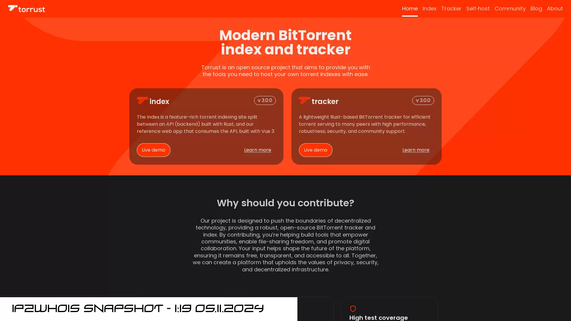 torrust.com - snapshot