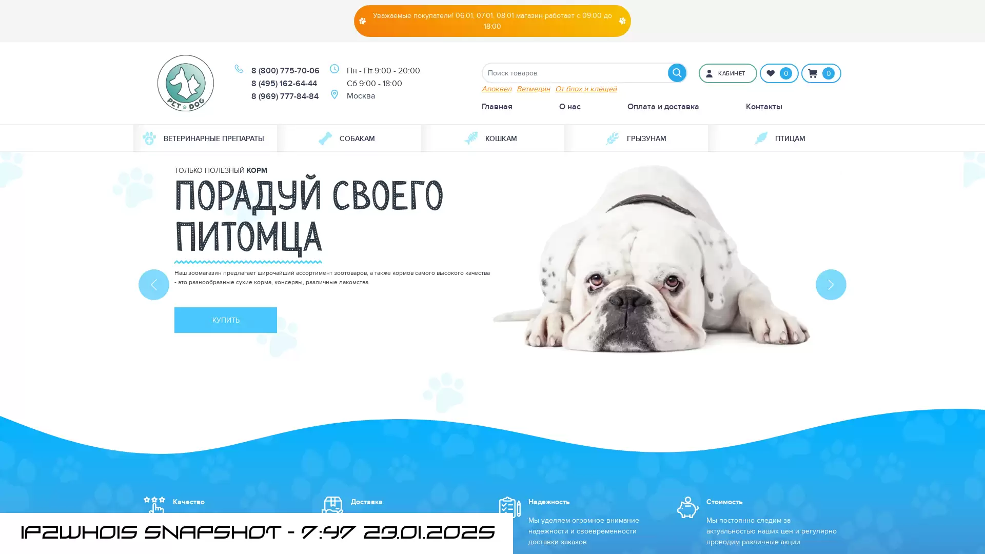 petdog.ru - snapshot